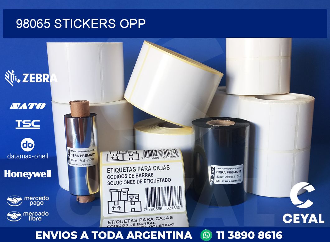 98065 STICKERS OPP