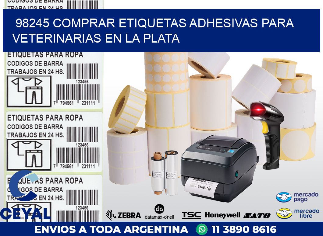 98245 COMPRAR ETIQUETAS ADHESIVAS PARA VETERINARIAS EN LA PLATA