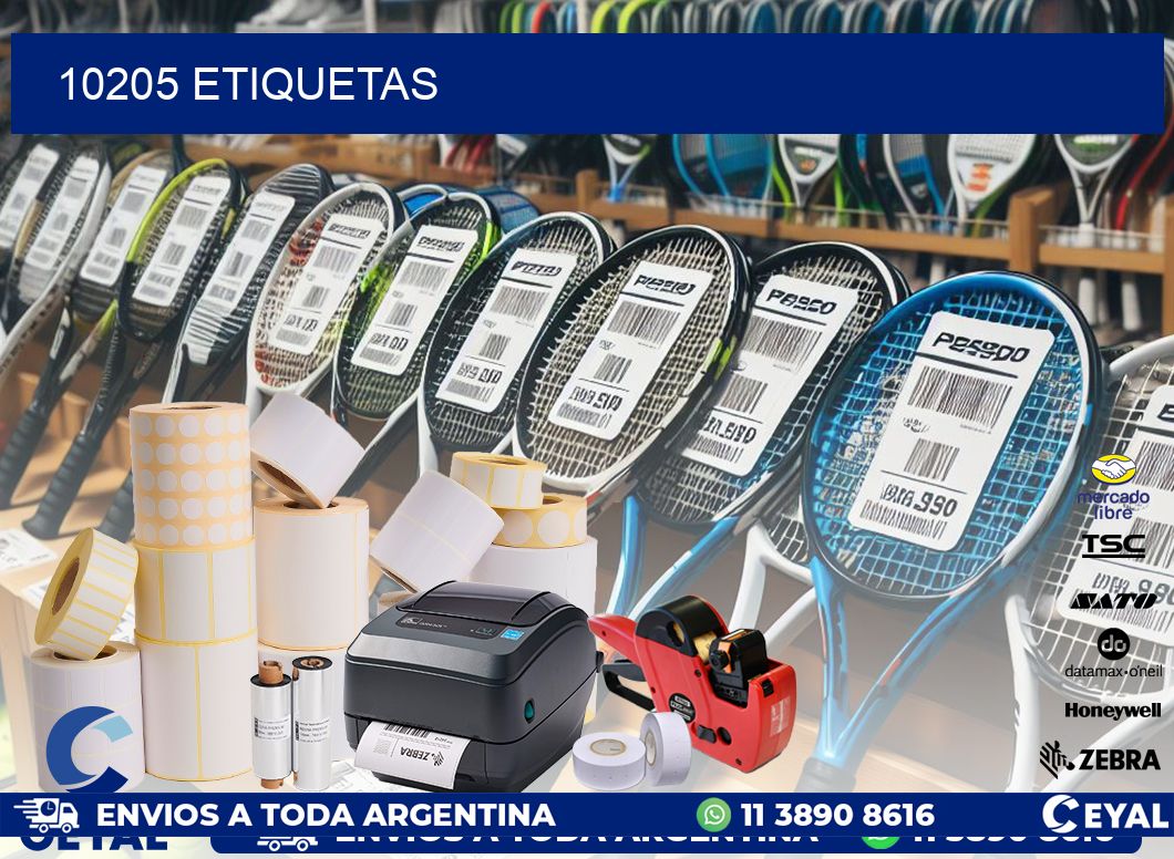 10205 ETIQUETAS