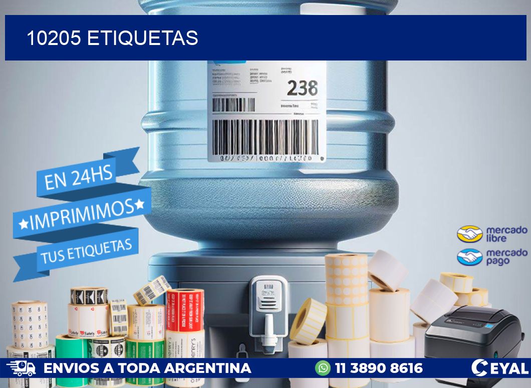 10205 ETIQUETAS