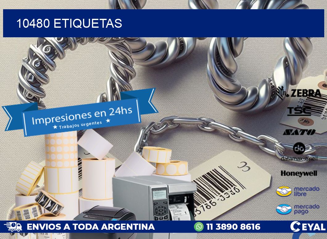 10480 ETIQUETAS
