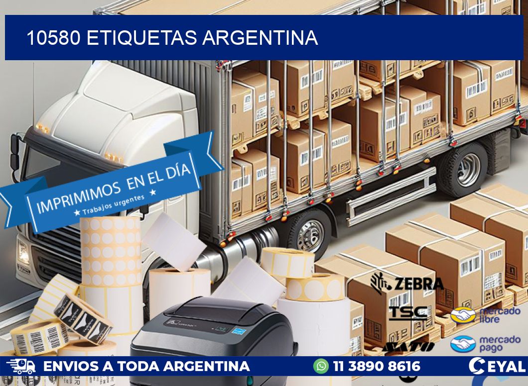10580 ETIQUETAS ARGENTINA