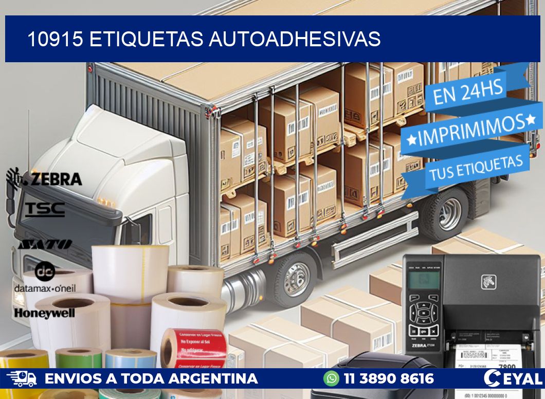 10915 ETIQUETAS AUTOADHESIVAS