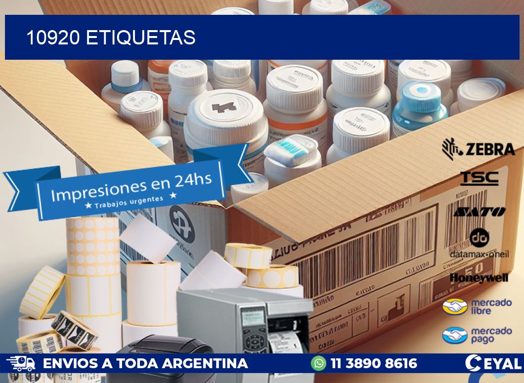 10920 ETIQUETAS