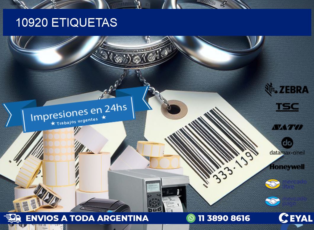 10920 ETIQUETAS