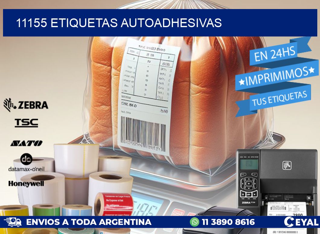 11155 ETIQUETAS AUTOADHESIVAS
