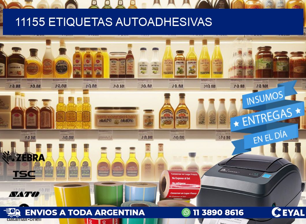11155 ETIQUETAS AUTOADHESIVAS
