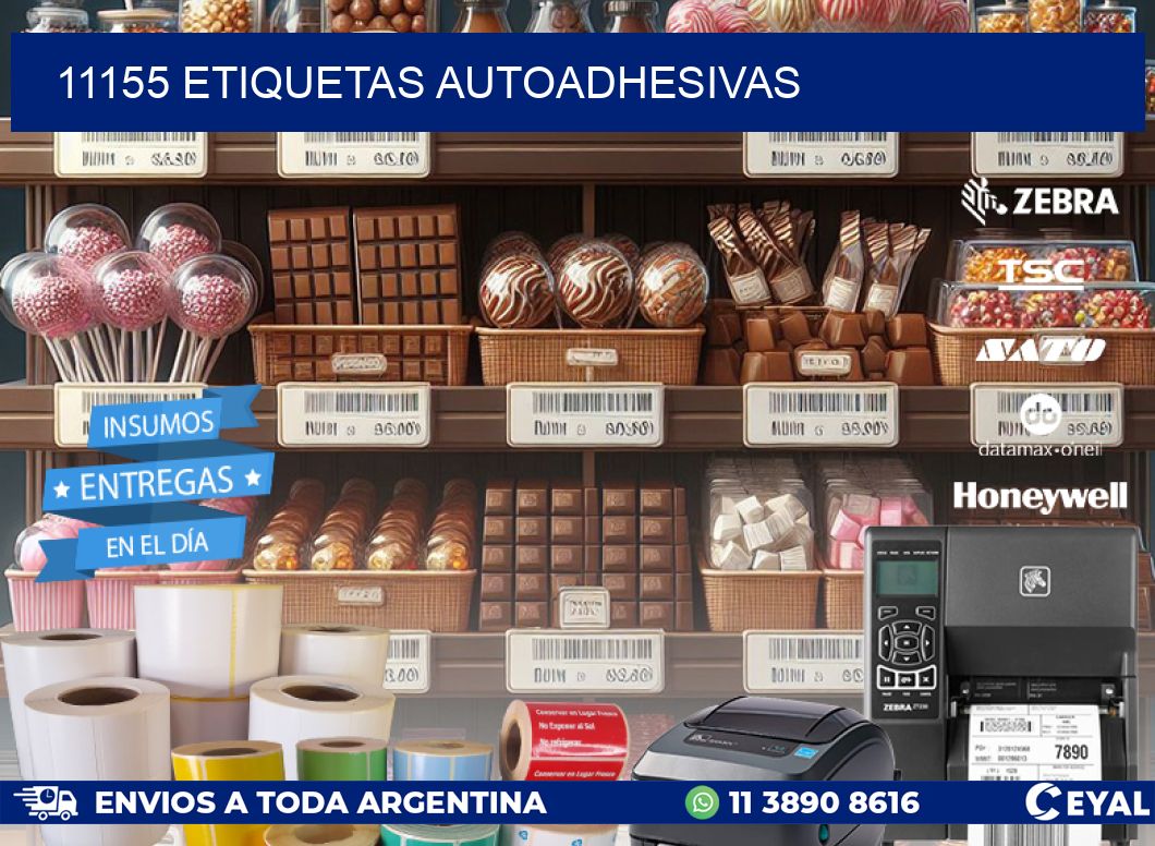11155 ETIQUETAS AUTOADHESIVAS