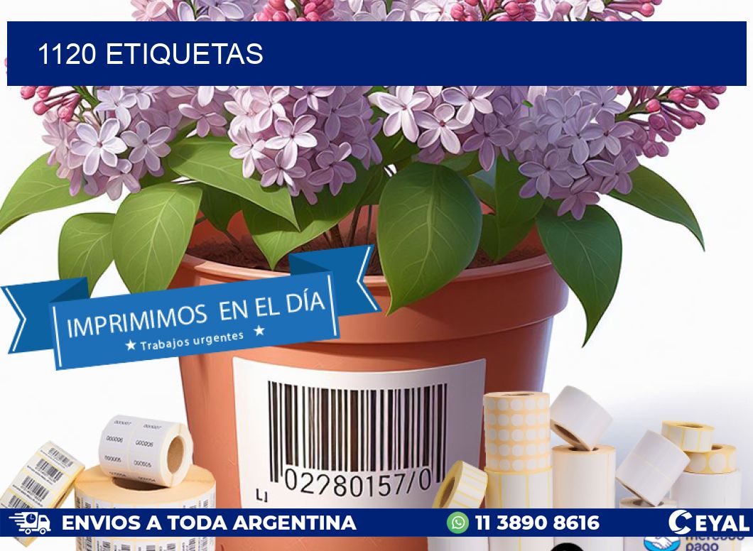 1120 ETIQUETAS