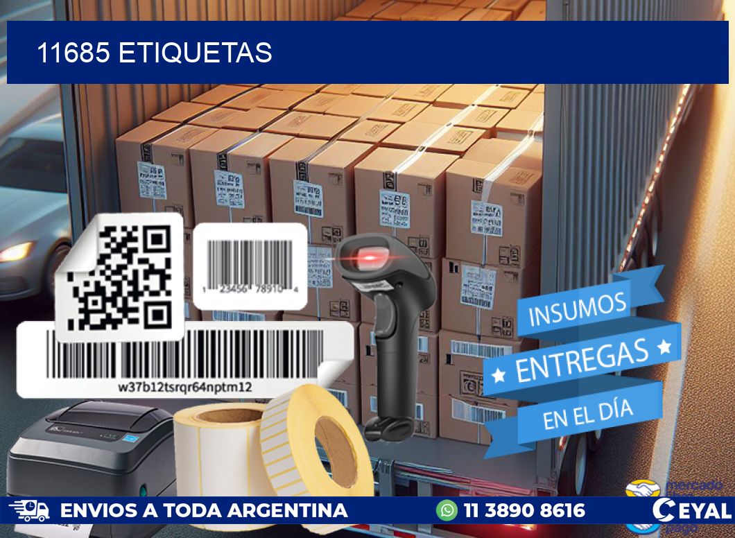 11685 ETIQUETAS