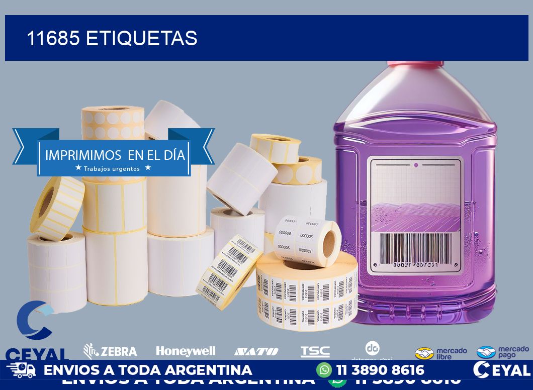 11685 ETIQUETAS