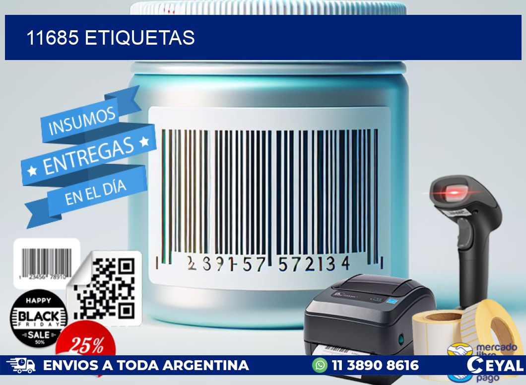 11685 ETIQUETAS