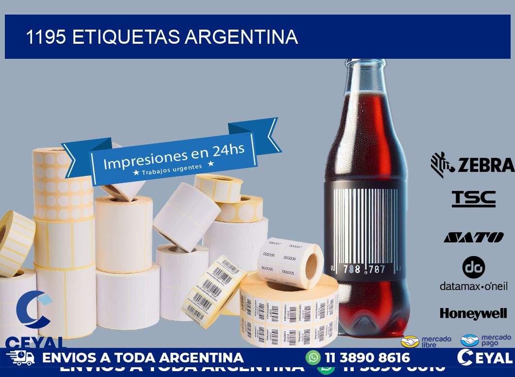 1195 ETIQUETAS ARGENTINA