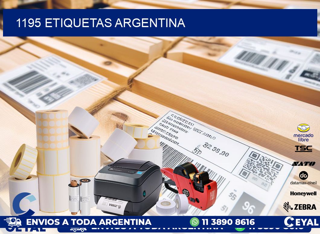 1195 ETIQUETAS ARGENTINA