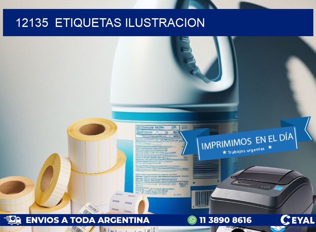 12135 ETIQUETAS ILUSTRACION