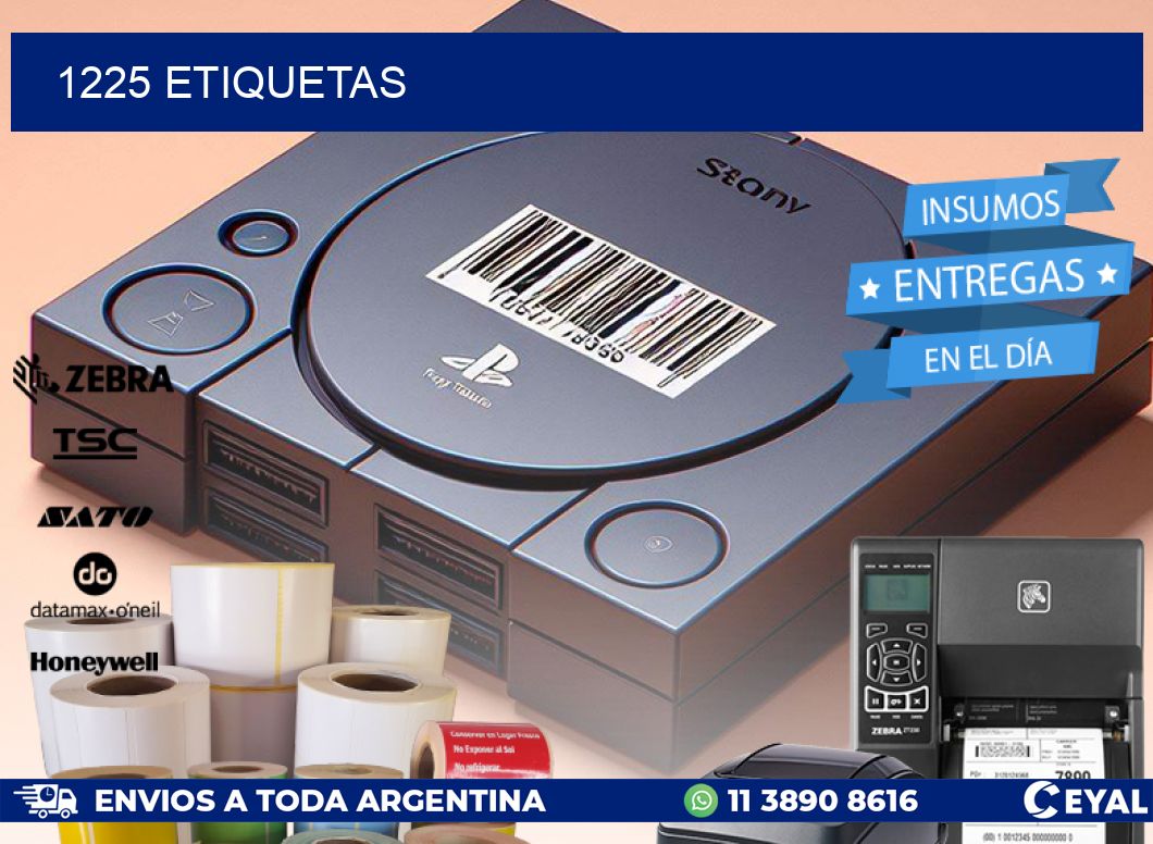 1225 ETIQUETAS