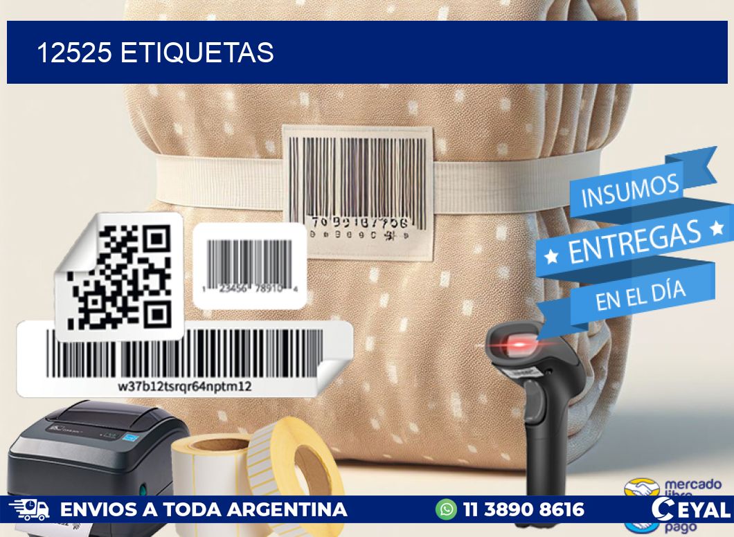 12525 ETIQUETAS