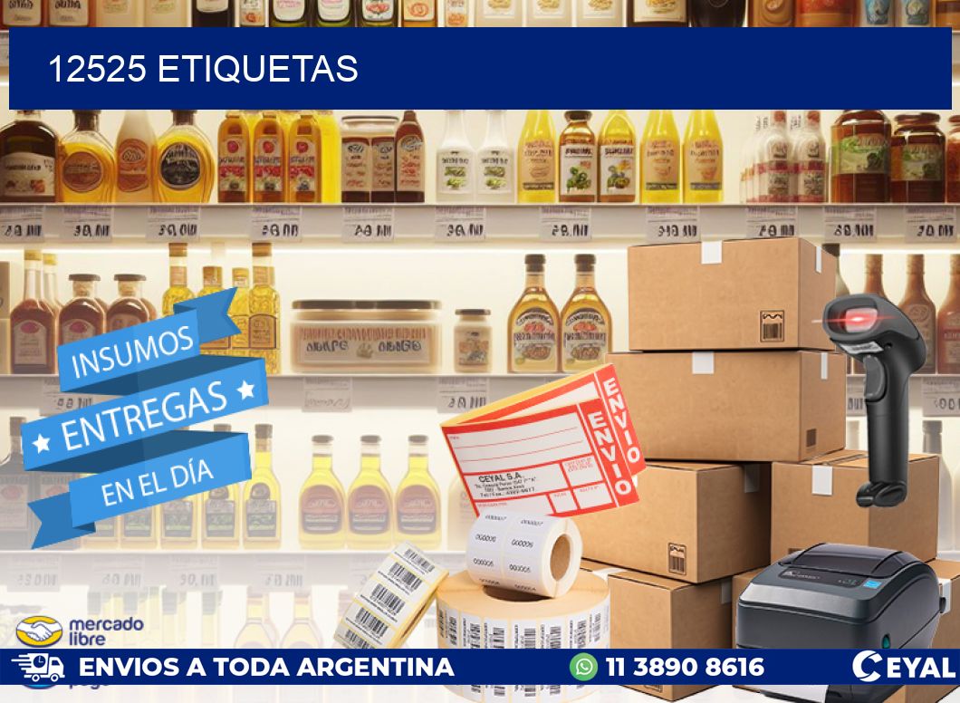 12525 ETIQUETAS