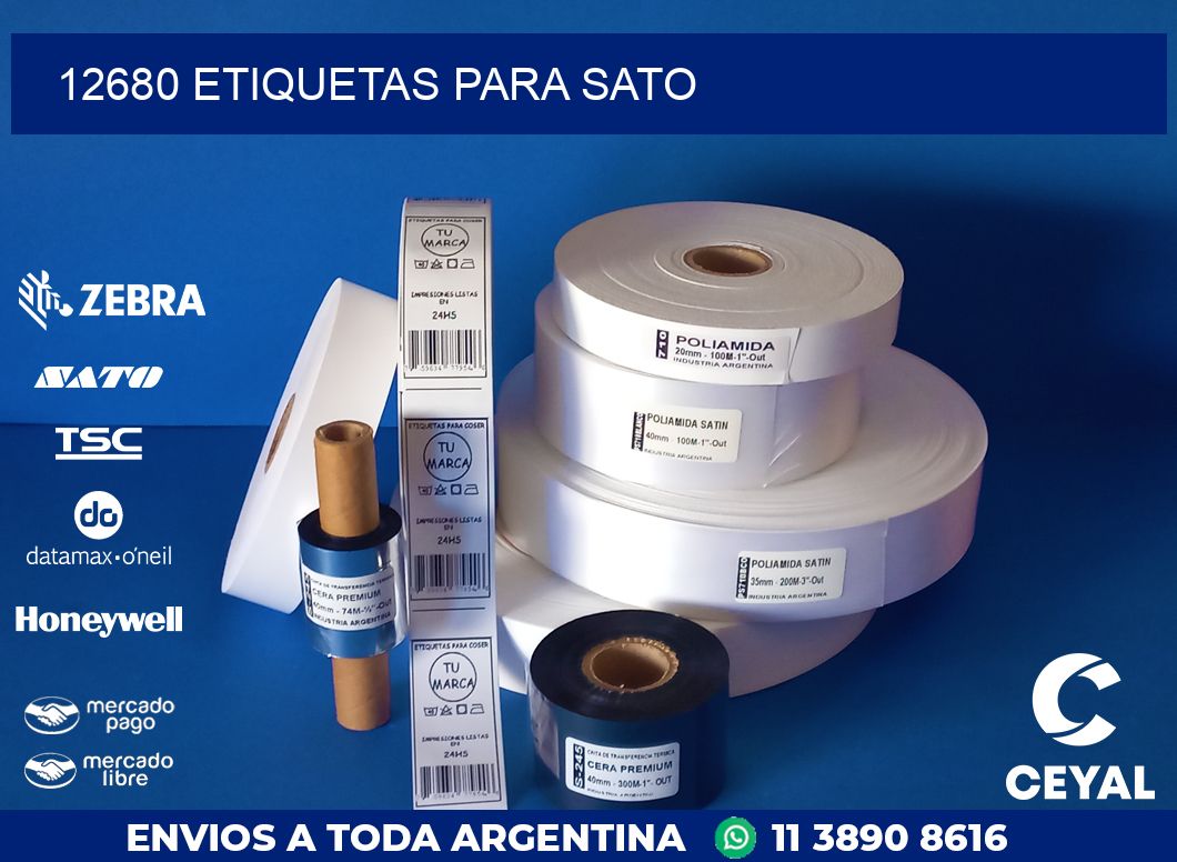 12680 ETIQUETAS PARA SATO