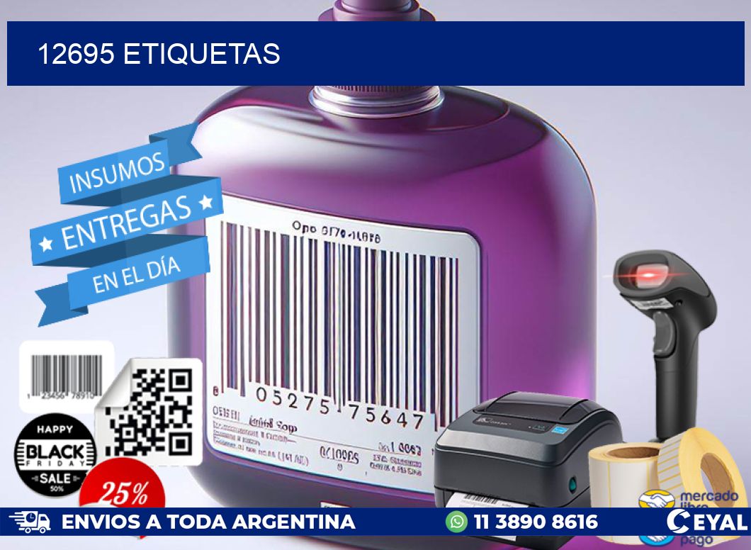 12695 ETIQUETAS
