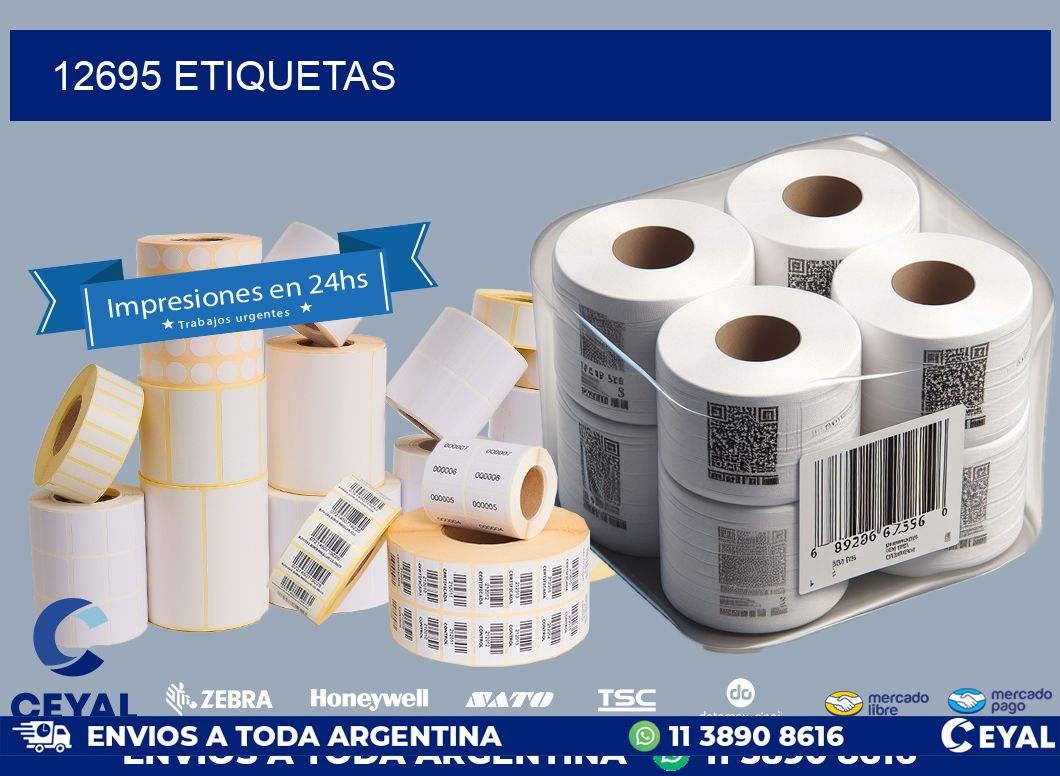12695 ETIQUETAS