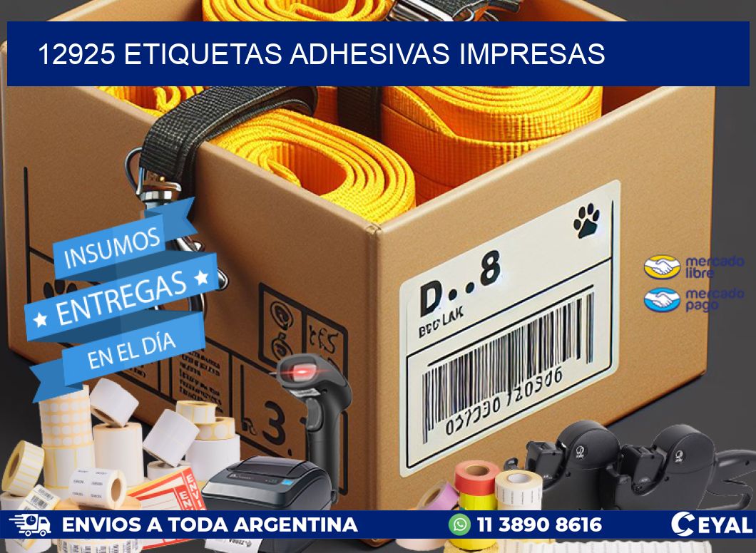 12925 ETIQUETAS ADHESIVAS IMPRESAS