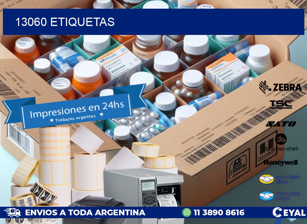 13060 ETIQUETAS