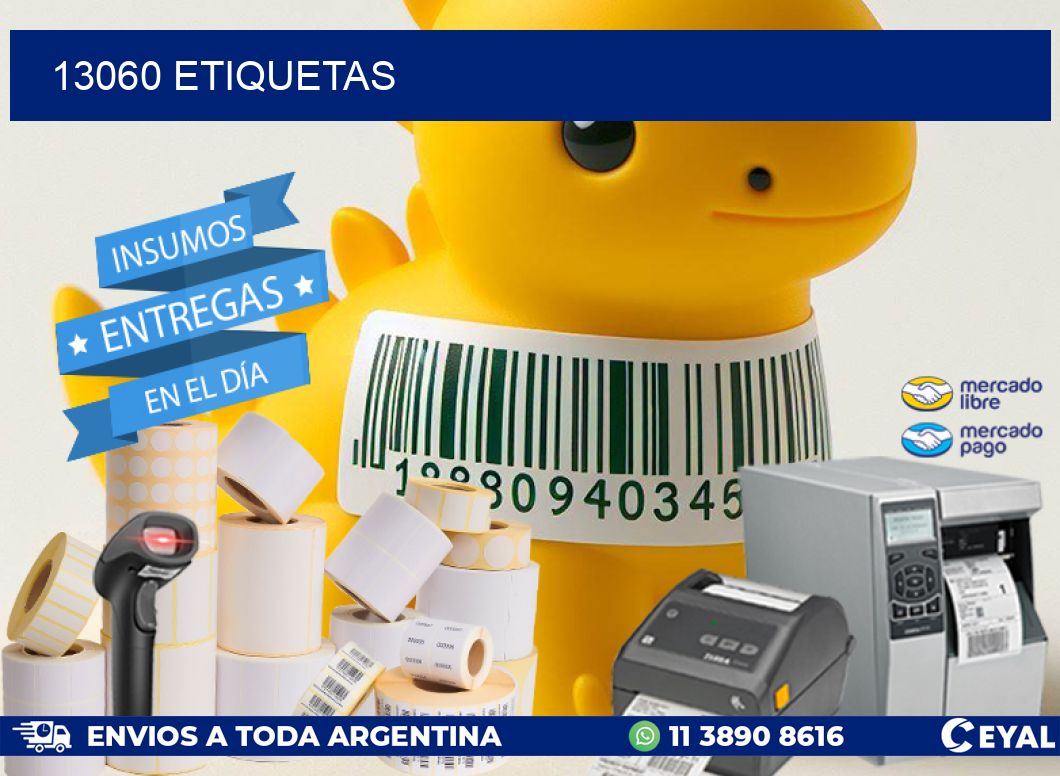 13060 ETIQUETAS