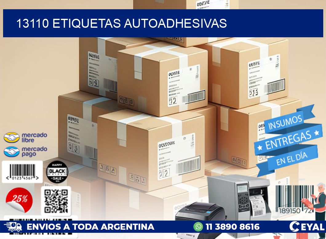 13110 ETIQUETAS AUTOADHESIVAS