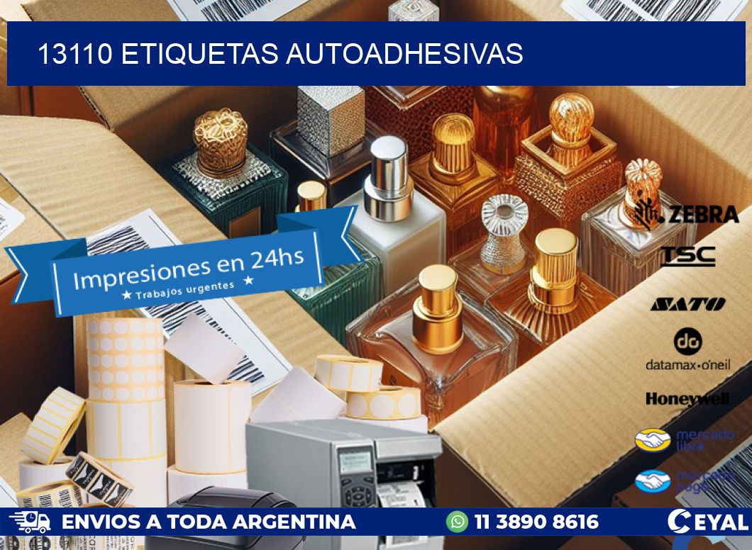 13110 ETIQUETAS AUTOADHESIVAS