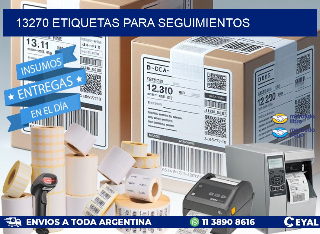 13270 ETIQUETAS PARA SEGUIMIENTOS