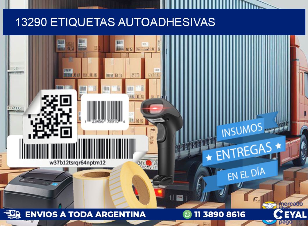 13290 ETIQUETAS AUTOADHESIVAS