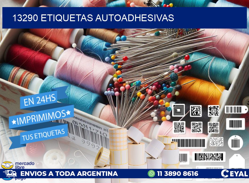 13290 ETIQUETAS AUTOADHESIVAS
