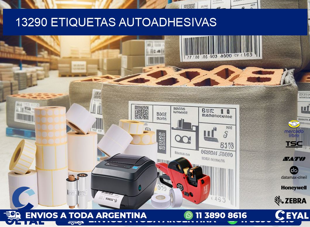 13290 ETIQUETAS AUTOADHESIVAS