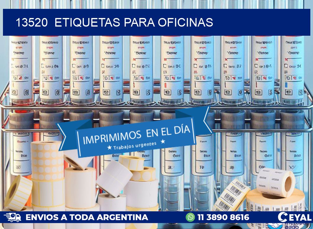 13520 ETIQUETAS PARA OFICINAS