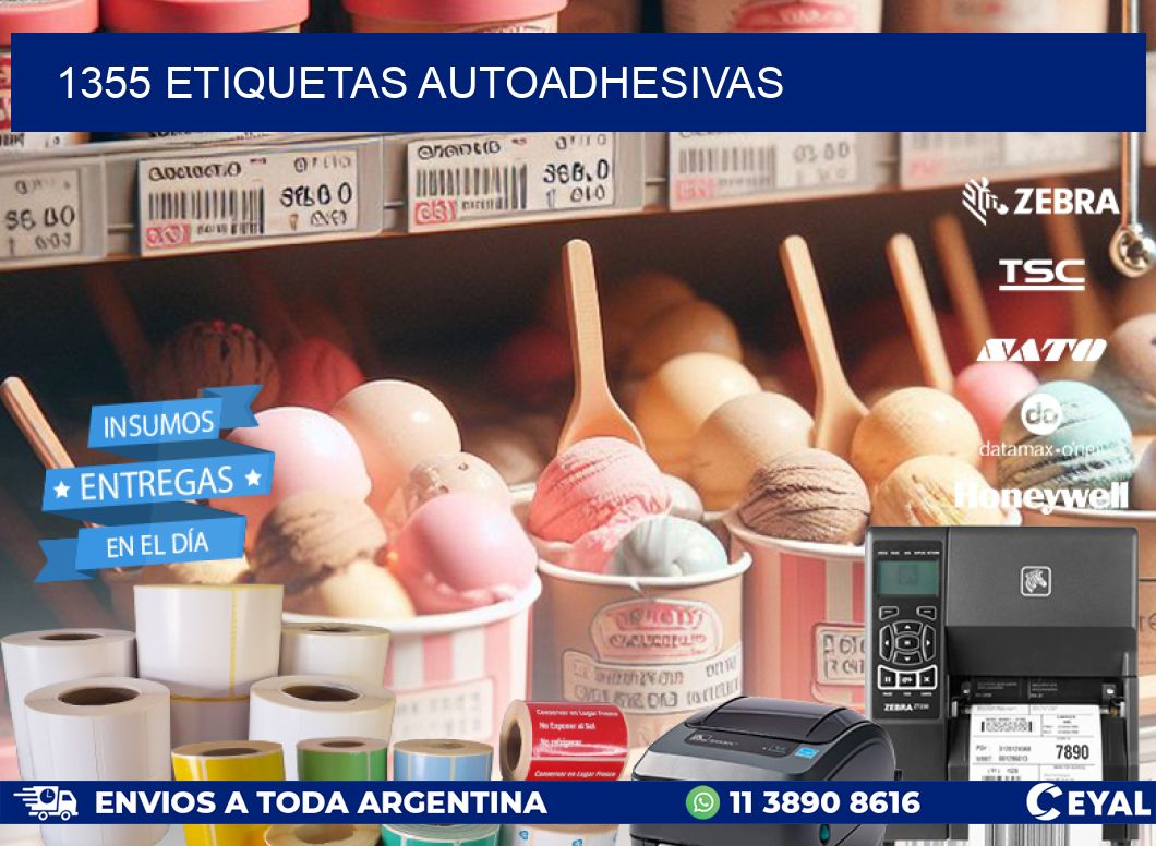 1355 ETIQUETAS AUTOADHESIVAS
