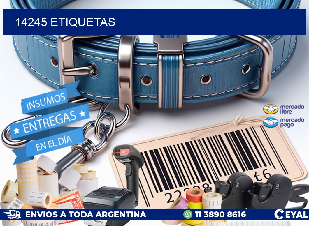 14245 ETIQUETAS