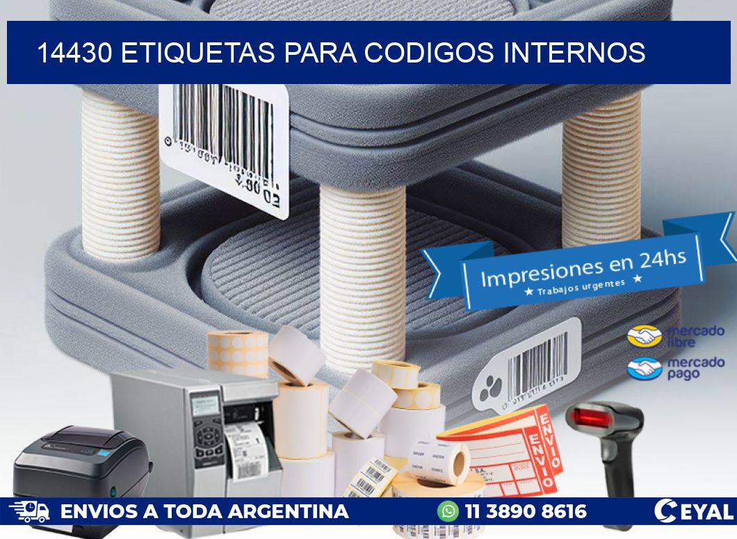 14430 ETIQUETAS PARA CODIGOS INTERNOS