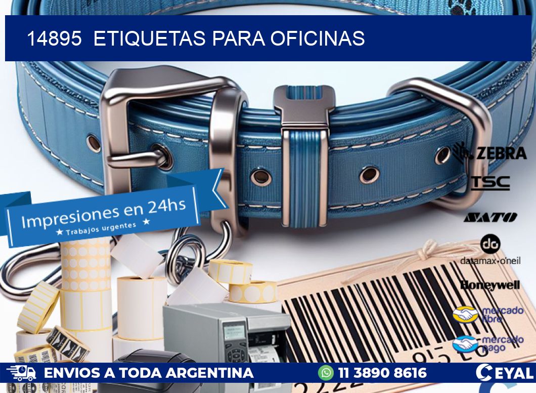 14895  ETIQUETAS PARA OFICINAS
