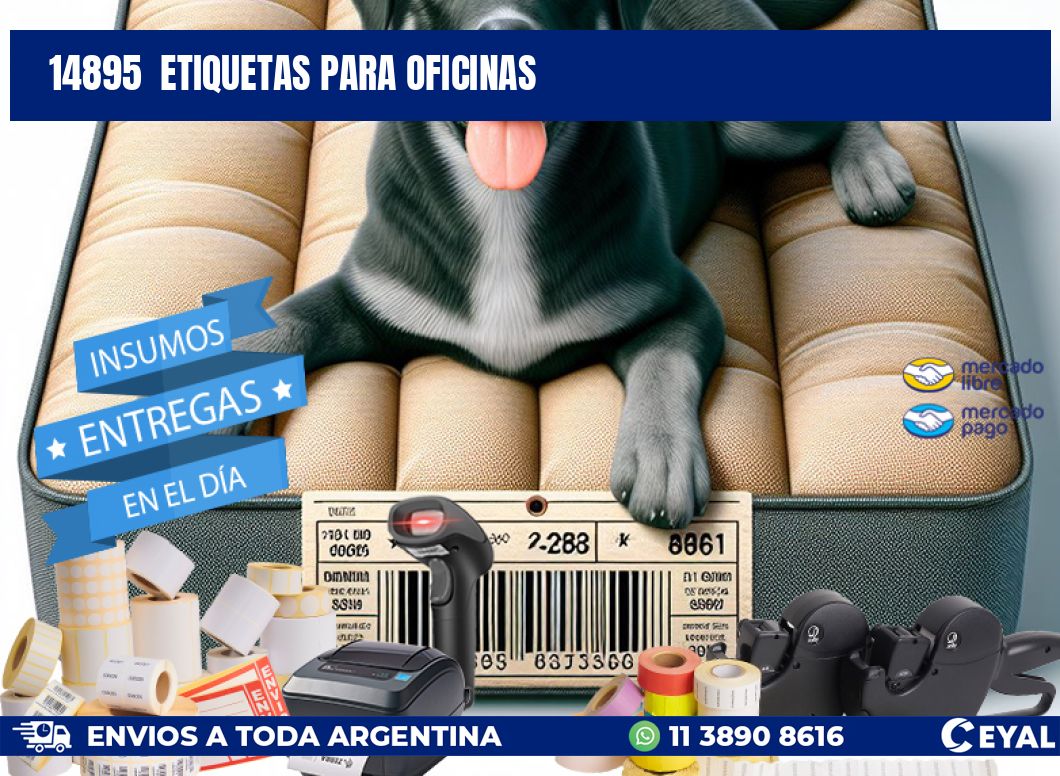 14895  ETIQUETAS PARA OFICINAS