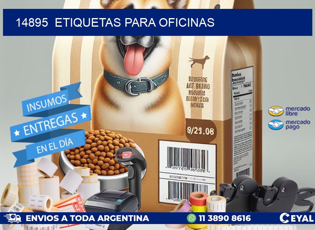 14895  ETIQUETAS PARA OFICINAS