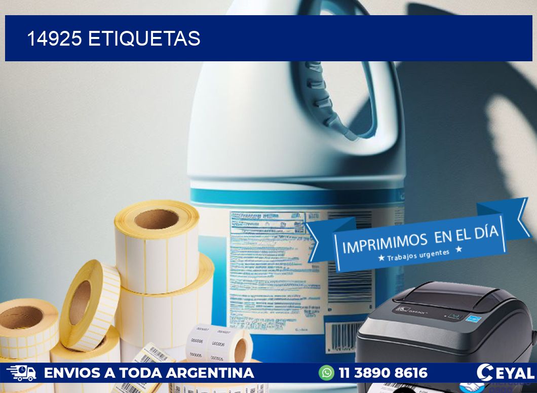 14925 ETIQUETAS
