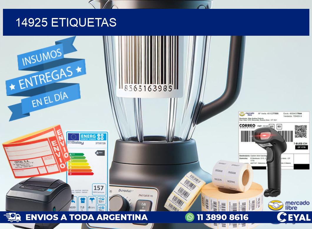 14925 ETIQUETAS