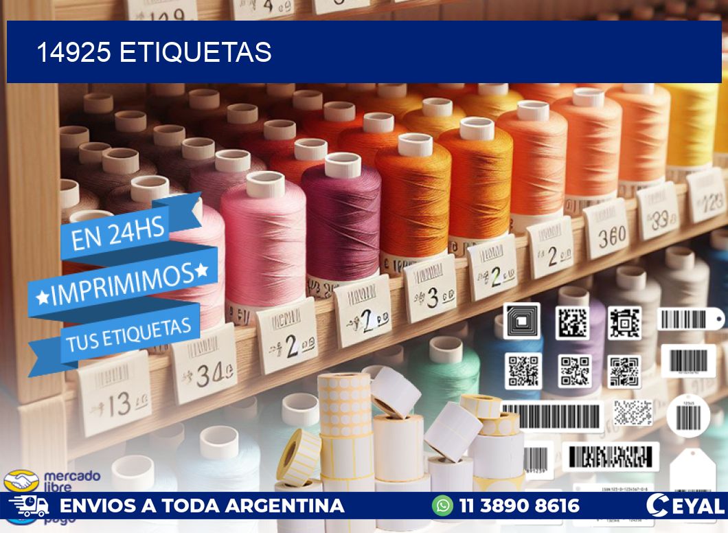 14925 ETIQUETAS