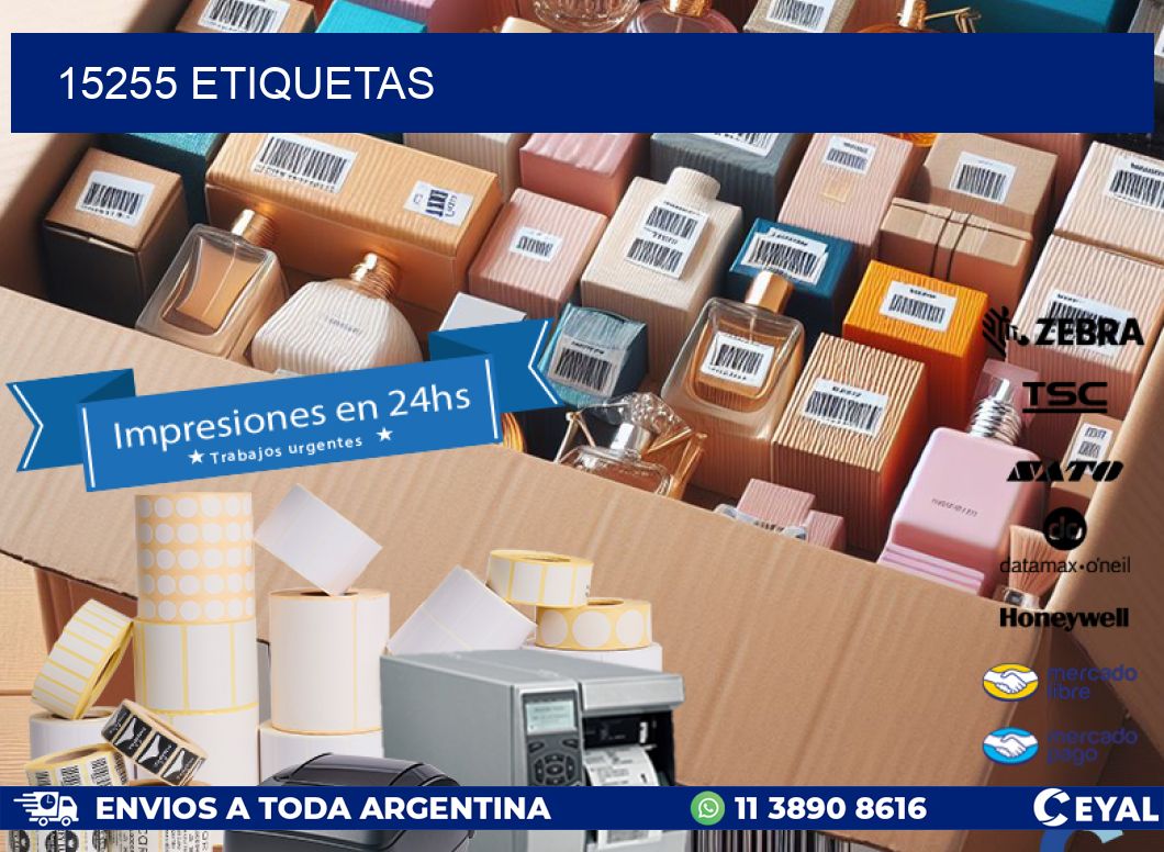 15255 ETIQUETAS