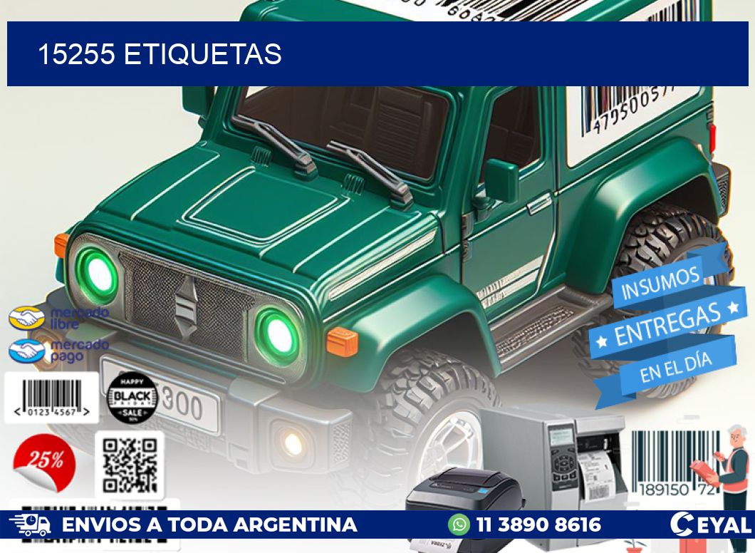 15255 ETIQUETAS