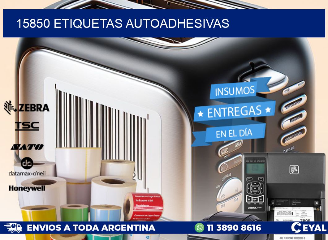 15850 ETIQUETAS AUTOADHESIVAS