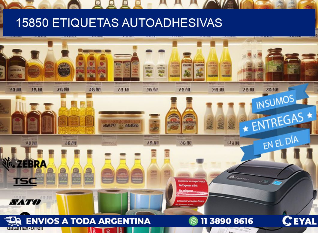 15850 ETIQUETAS AUTOADHESIVAS