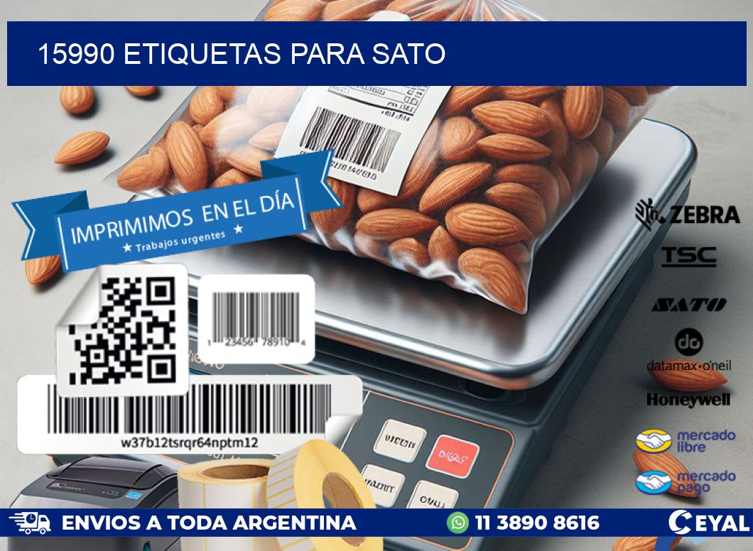 15990 ETIQUETAS PARA SATO