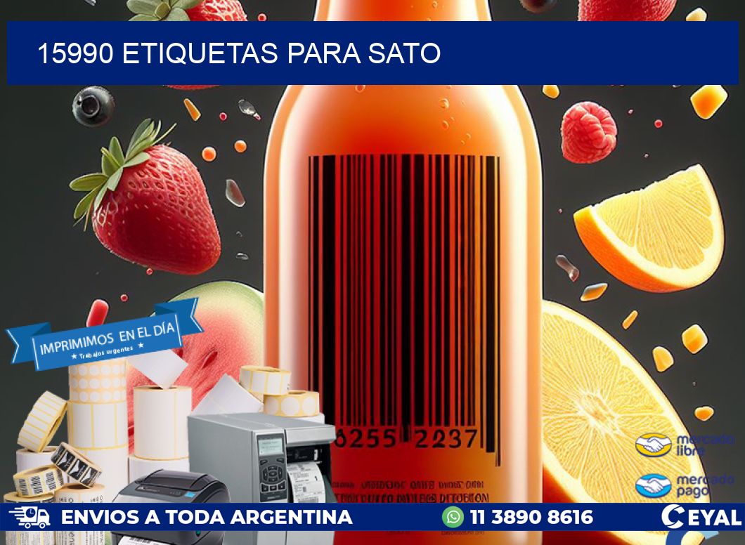15990 ETIQUETAS PARA SATO
